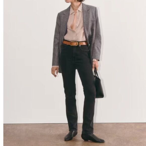 Everlane The Way-High Slim Jean Straight Size 27 Short - Picture 2 of 13